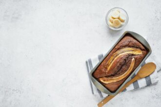 recette de gateau chocolat banane flocon avoine healthy