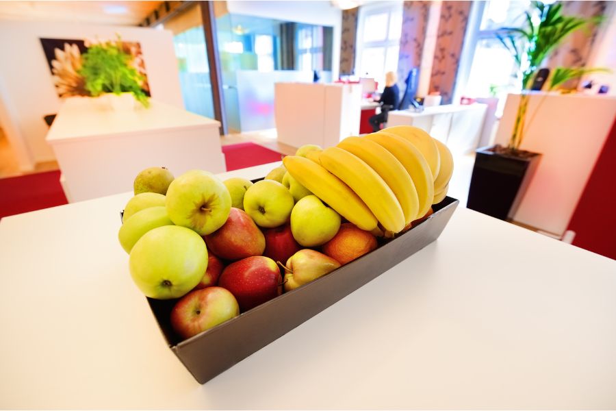 livraison de fruits au bureau