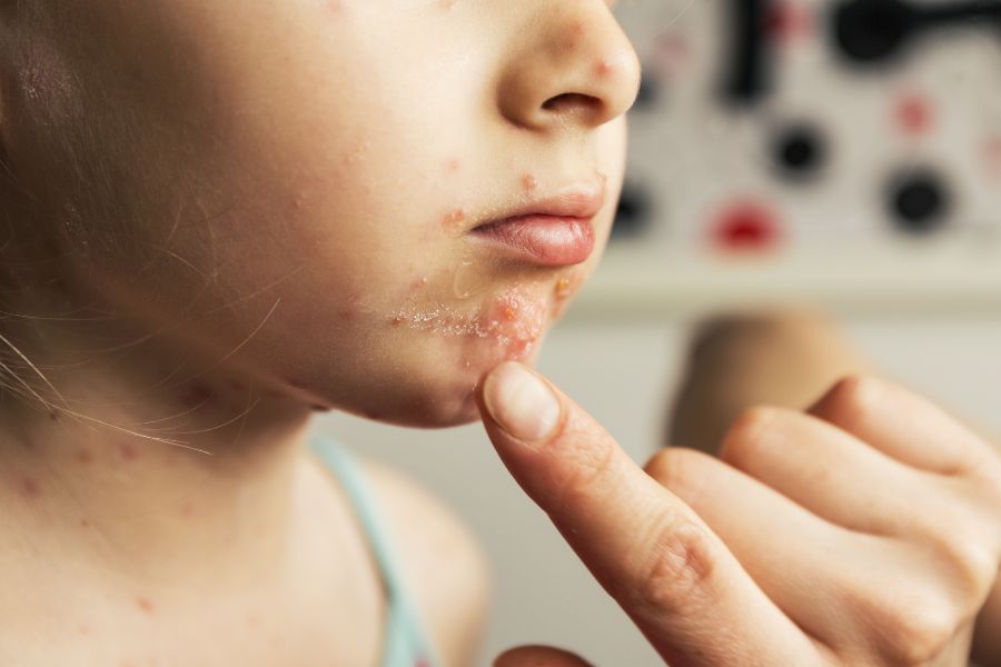 soigner l'acné et la varicelle