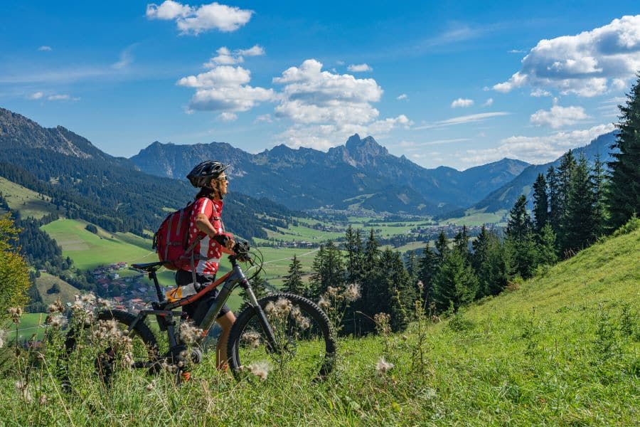 faire du vélo éléctrique en montagne